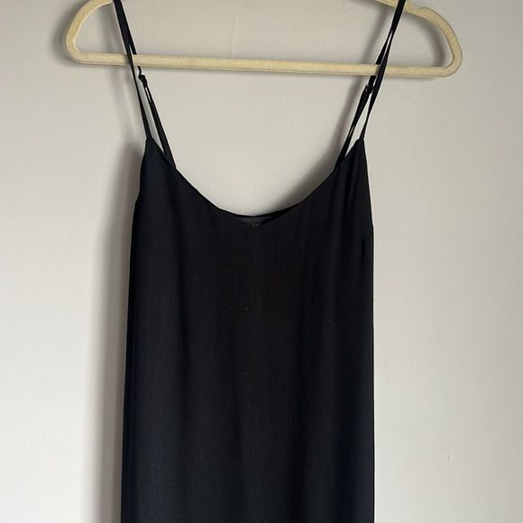 Reformation Crimini Black Slip Midi Dress - Picture 5 of 15